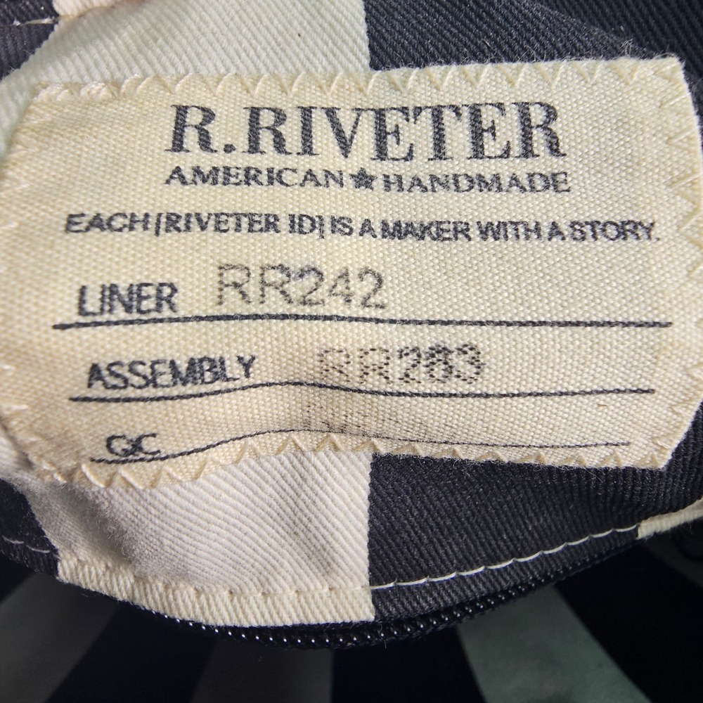 R. Riveter Standard Patton Canvas Leather Shoulder Bag - Wallet Set Mandala EUC - Picture 11 of 15